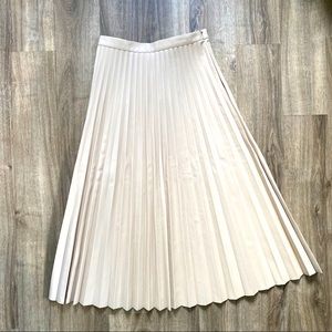 Topshop Pleated Skirt
